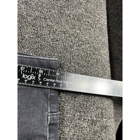 J. Crew Curvy Toothpick Denim Jeans Womens Size 34 Black Medium Wash High Rise - Picture 8 of 10